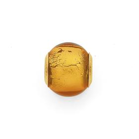 9ct-Gold-Yellow-Murano-Bead on sale