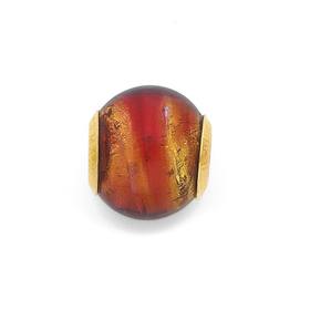 9ct-Gold-Sunset-Murano-Bead on sale