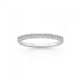 9ct-White-Gold-Diamond-Band on sale