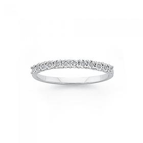 9ct-White-Gold-Diamond-Band on sale