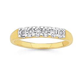 9ct+Gold%2C+Diamond+Band