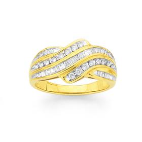 9ct+Gold%2C+Diamond+Ring