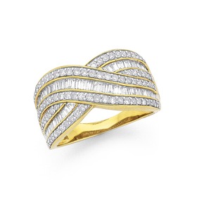 Diamond-Dress-Ring on sale