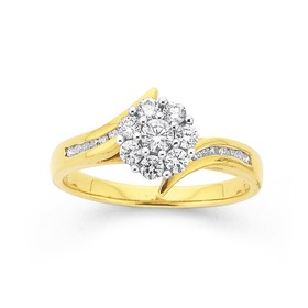 Diamond-Engagement-Ring on sale