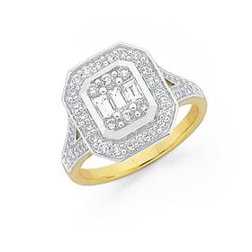 Diamond-Dress-Ring on sale