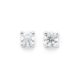 9ct-White-Gold-Diamond-Studs-TDW50ct on sale