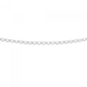 Silver-45cm-Fine-Belcher-Chain on sale