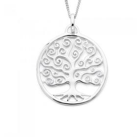 Silver-Tree-Of-Life-Pendant on sale