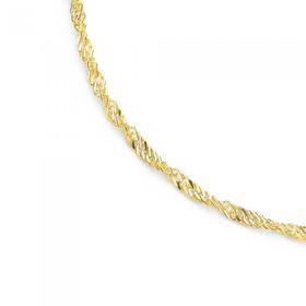 9ct-45cm-Singapore-Chain on sale