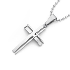 Steel-Double-Lined-Cross on sale