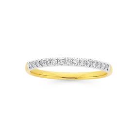 18ct-Gold-Diamond-Band on sale