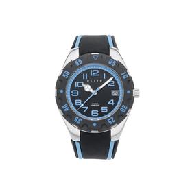 Elite-Childrens-Sports-Black-and-Blue-100-Metre-Water-Resist-Watch on sale