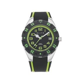 Elite-Childrens-Sports-Black-and-Green-100-Metre-Water-Resist-Watch on sale