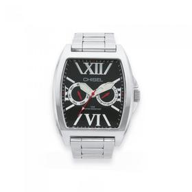 Chisel-Gents-Steel-Multi-Date-Watch on sale