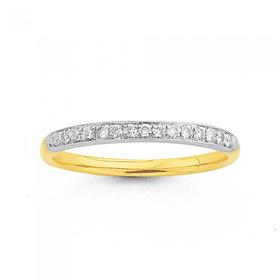 9ct-Diamond-Anniversary-Band on sale