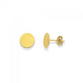 9ct-Disc-Studs on sale