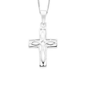 Sterling-Silver-Celtic-Cross-Pendant on sale