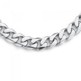 Stainless-Steel-Mens-60cm-Curb-Chain-105mm-Wide on sale