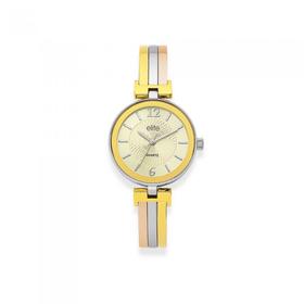 Elite-Ladies-Three-Tone-Watch on sale