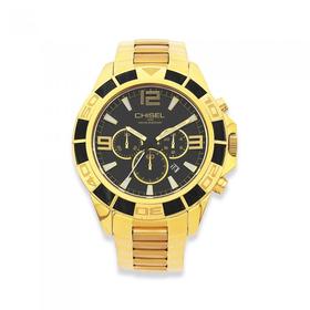 Chisel-Mens-Gold-Tone-Watch on sale