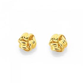 9ct-Love-Knot-Studs on sale