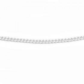 Sterling-Silver-40cm-Bevelled-Curb-Chain on sale
