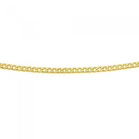 9ct-Gold-60cm-Solid-Curb-Chain on sale