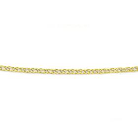 9ct-45cm-Double-Curb-Chain on sale