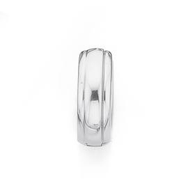 Steel-Half-Round-Line-Huggie-Earring on sale