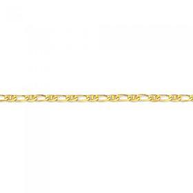 9ct-Gold-25cm-Solid-Marine-Anklet on sale