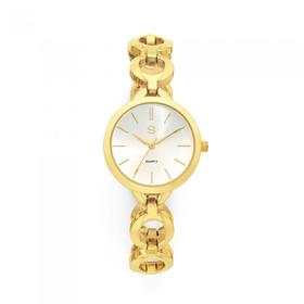 G-Ladies-Gold-Tone-Watch on sale