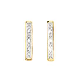 9ct-Gold-Diamond-Bar-Stud-Earrings on sale