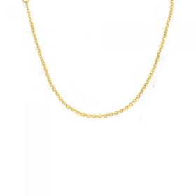 9ct-Gold-70cm-Cable-Mirror-Twist-Chain on sale