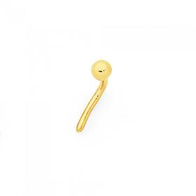 9ct+Gold+2mm+Ball+Nose+Stud