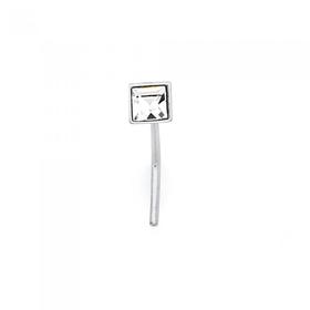 Silver-Square-CZ-Nose-Stud on sale