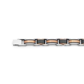 MY-Rose-Plate-Black-Steel-Bracelet on sale