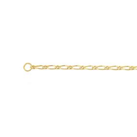 9ct-Gold-45cm-Solid-Figaro-11-Chain on sale