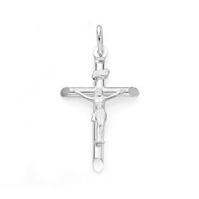 Silver-Crucifix-Pendant on sale