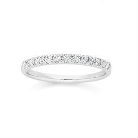 18ct-White-Gold-Diamond-Band on sale