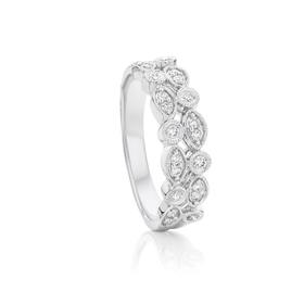 9ct-White-Gold-Diamond-Fancy-Two-Row-Band on sale