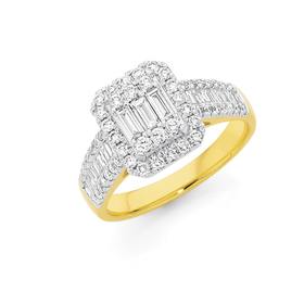 Limited-Edition-18ct-Gold-Diamond-Ring on sale