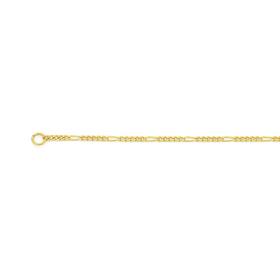 9ct-Gold-45cm-Solid-Figaro-51-Chain on sale