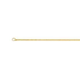 9ct+Gold+45cm+Solid+Trace+Chain