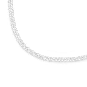 Sterling-Silver-50cm-Double-Curb-Chain-Made-In-Italy on sale