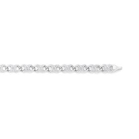 9ct-White-Gold-Diamond-Infinity-Bracelet on sale