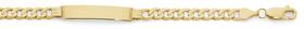 9ct-Gold-Solid-Bevelled-Close-Curb-Id-Bracelet on sale