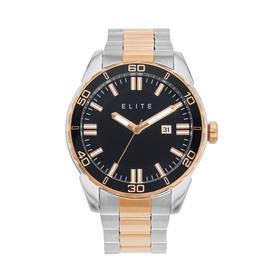 Elite-Mens-Steel-and-Rose-Tone-50M-Water-Resistant on sale