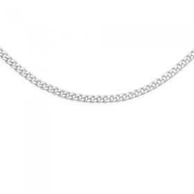 Silver-50cm-Curb-Chain on sale