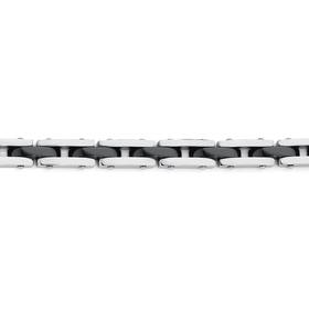 MY-Stainless-Steel-Thin-Black-Link-Bracelet on sale