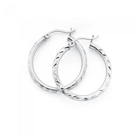 Sterling-Silver-Hoops-20mm on sale